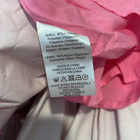 SAU LEE Nova Cutout Pink Chartreuse Green Ombre Maxi Gown Size 2 - Picture 12 of 12